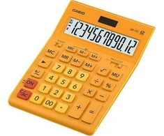 Stalinis skaičiuotuvas CASIO GR-12C, 155 x 209 x 35 mm, oranžinė sp.