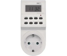 Skaitmeninis laikmatis Emos 230V/16A/8 prog. baltas