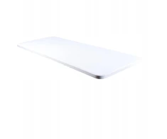 Skalbiamas spandex stalo užvalkalas vestuvėms, baltas, 183x76x76cm