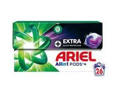 LAUNDRY PODS ARIEL Juodas 26GAB