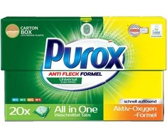 Skalbimo kapsulės Purox 20vnt. Universal