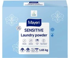 Skalbimo milteliai Mayeri 1.65kg Sensitive