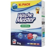 Skalbimo milteliai Wasche Meister 6kg/80 WL Color