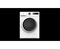 Midea Skalbimo mašina | MF110W80BA10/W-HR | Energy efficiency class A | Front loading | Skalbimo talpa 8kg | 1400 RPM | Gylis 48 cm | Plotis 60 cm | Ekranas | LED | Steam function | Baltas