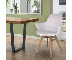 SKANDINAVIŠKĖ KĖDĖ svetainei VIRTUVĖ ECO LEATHER ORLEAN modernus JUMIhome