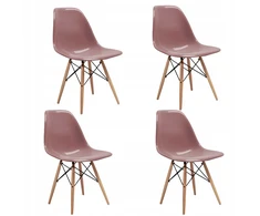 SKANDINAVIŠKĖ KĖDĖ VALGOMOJE SVETAINEI CAVO DHF MEVEN BROWN ERGONOMIC