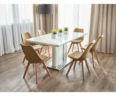 SKANDINAVIŠKĖ KĖDĖ VIRTUVEI, Svetainei, VALGOMUI, OSLO smėlio spalvos pagalvė, JUMIhome