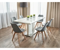 SKANDINAVIŠKĖ KĖDĖ VIRTUVEI, Svetainei, VALGOMUI, OSLO pagalvė, pilka JUMIhome