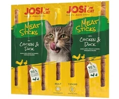 Skanėstas katėms JOSICAT Meat Sticks, su vištiena ir antiena, 35 g