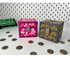 Skarbonka vaikams Pixele 3D Skarbonka Roku Prezent dla dziecka Kajawis