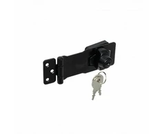 DMX Skląstis su spyna ir raktais WHK 2, 140 x 40 mm, juodos sp.