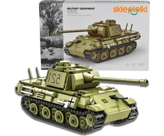 Skleplolki KONSTRUKCINIAI BLOKAI Panther Tank Military Set Militaria 638 vnt