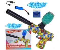 Skleplolki VANDENS GEL BB GUN AUTOMATINIS ŠAUTUVAS XXL RINKINYS 1000 KAMULIŲ
