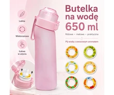 Skonio buteliukas su vaisių skonio žiedeliais