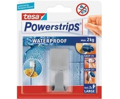 Skustuvo laikiklis TESA POWER STRIPS WATERPROOF Zoom, metalinis