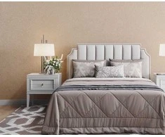 Skysti tapetai SILKPLASTER, MS-4, su blizgučiu, šviesiai rudos spalvos, išeiga 4 m2/pak