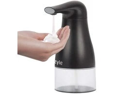 Skysto muilo dozatorius Zyle ZY10DSB, bekontaktis, juodas, 250 ml