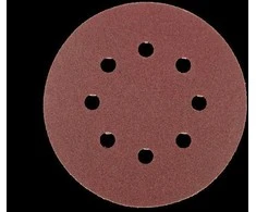 Šlifavimo diskelis CORTEX, 125 mm, 8 skylės, F100, su veliūru