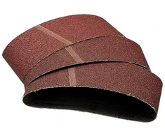 Šlifavimo juosta CORTEX, 75 x 533 mm, F150, audinio pagrindu, 3 vnt.
