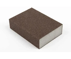 Šlifavimo kempinėlė FLEXIFOAM, 98 x 69 x 26 mm, P80, keturpusė, minkšta