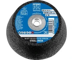 Šlifavimo taurė PFERD ETT SG STEELOX 125x25 M14