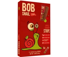 ŚLIMAK BOB SNAIL PRZEKĄSKI PASKI OWOCOWE JABŁKO Vyšninė bez CUKRU 6 x 14 g