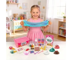 „Slime Play“ tešlos gaminimo vaikams „Creative Factory“ ledų bandelių rinkinys