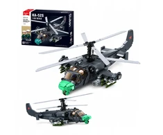 Sluban Blocks Sraigtasparnis Sraigtasparnis KA-52S Karinis 913 el Army for Children