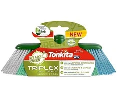 TONKITA WE LIKE GREEN Šluota Triplex be kotelio