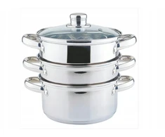 Smart Kitchen Puodas do gotowania na parze 18cm 4element. GAMYBA