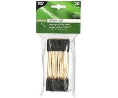 Smeigtukai užkandoms Blackboard Vegan Papstar 8.5cm/20vnt.