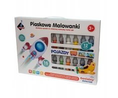 Smėlio dažymo puslapiai. Askato transporto priemonės