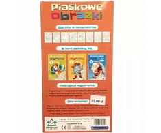 Smėlio paveikslų rinkinys 3XL smėlio piešimas 8 paveikslai 11 spalvų