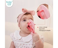 Smily Mia kūdikių dantų atvartai rožiniai