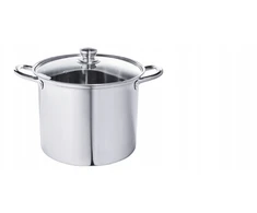 SMUKEE STEEL puodas su dangteliu 8,5 l, skersmuo 26 cm, aukštis 20 cm