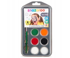 Snazaroo Dažų rinkinys veidui ir kūnui Helovino šventei - 8 vnt.