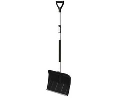 Sniego lopeta Alpe 40 Eco Prosperplast 320x410x1200-1580mm teleskop.kotas/juoda