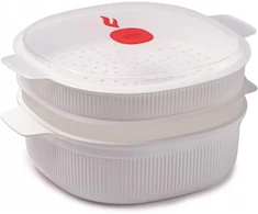 Snips mikrobangų garintuvas 4L 2 padėklai be BPA Pagaminta Italijoje