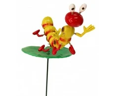 Besk Sodo dekoracija GARDEN DECOR Kirmėlė ant pagaliuko 25 cm