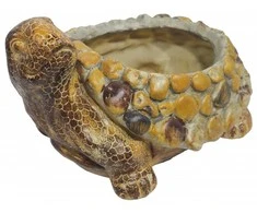 Besk DIANA Sodo dekoracija/vazonas Tortoise 23x17x13cm
