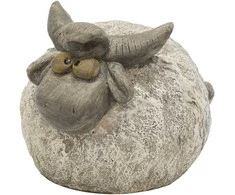 Sodo dekoras Karvė Mega Collections 25x21x19cm keraminis