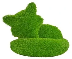Sodo dekoras Lapė Ani Plants 5cm žalias
