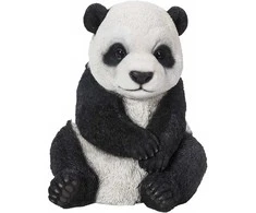 Sodo dekoras Panda 31.5x30.8x36cm