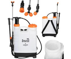 Sodo gyvatvorių žirklių rinkinys 620 W ašmenys 610 mm kuprinis purkštuvas 16L Adler AD 6810 AV 6813