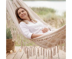 SODO HAMAKAS SU KŪRAŠTAIS BRAZILIAN BOHO SOIS XXL LUVERNO