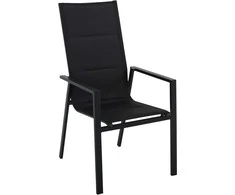 Sodo krėslas 65x60.5x94cm juodas
