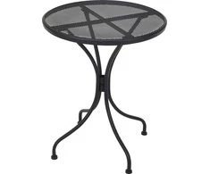 Sodo stalas Mesh 60x71cm pilkas