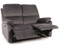 Fotelis Signal Meble Sofa SPENCER 2 VELVET, pilka bluvel 14