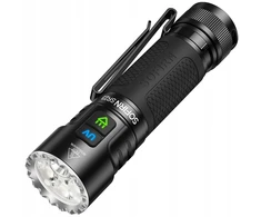 Sofirn SR23 LED žibintuvėlis 3300 lm su UV 365 nm, USB-C, IP68