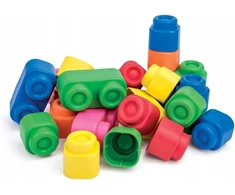 SOFT CLEMMY Blocks CLEMENTONI Soft Blocks 24 vnt